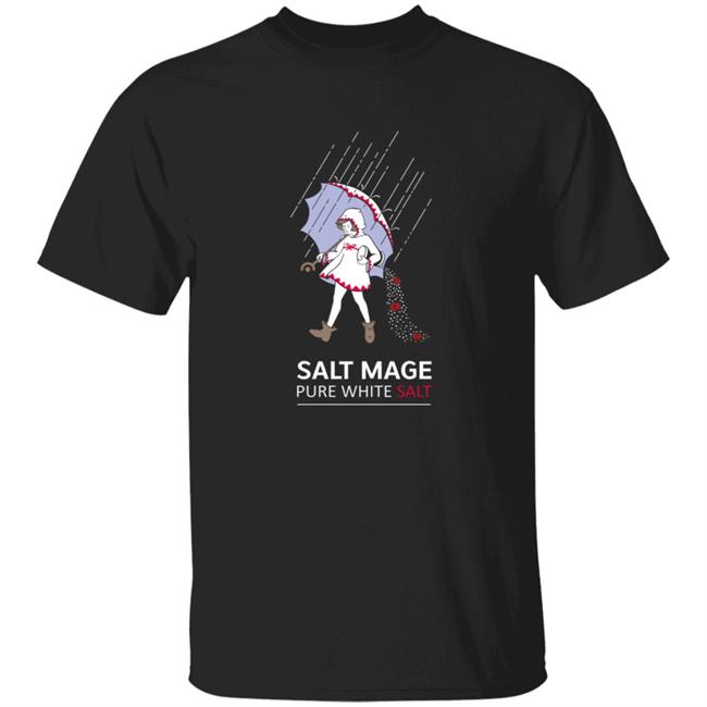 Salt Mage Pure White Salt Shirt Pure White Salt Mage T Shirt Hoodie Sweatshirt