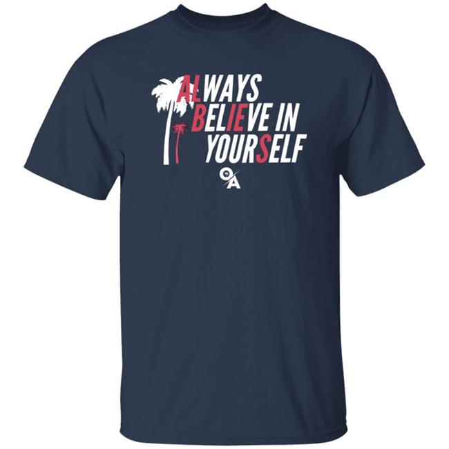 Ai - Always Believe In Yourself Shirt Ozziealbies1 Store Always Believe In Yourself V-Neck Shirt