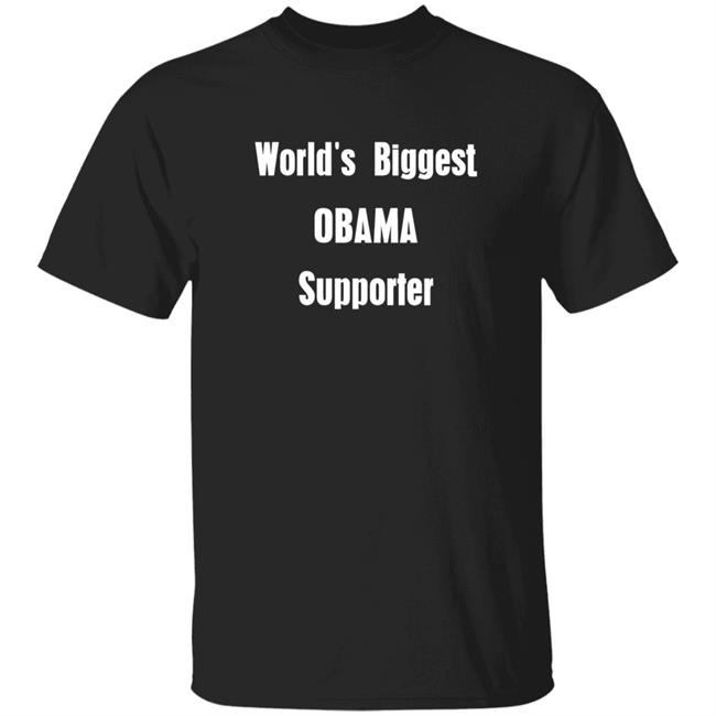 Uyen - World’s Biggest Obama Supporter Shirt America's Tallest Man Dies At Age 38 Shirt