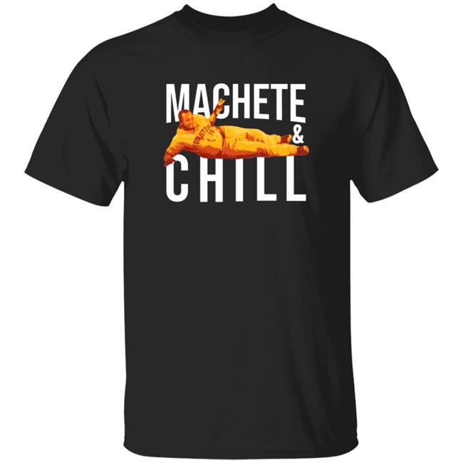 Machete And Chill Shirt Apollohou Merch Machete And Chill Unisex Triblend Tee Shirt Hoodie Sweatshirt