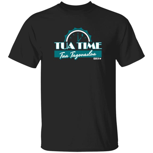 Tua Tagovailoa Tua Time Shirt BreakingT Merch Tua Tagovailoa Tua Time Shirt