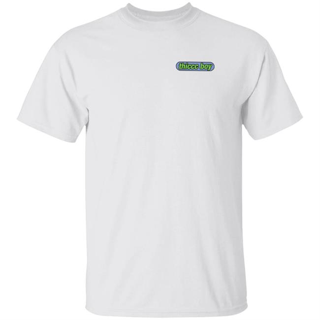 Thiccc Boy Merch Globe White Tee Shirt Brendanschaubmerch Thiccc Boy Globe White Tee Shirt Hoodie Sweatshirt
