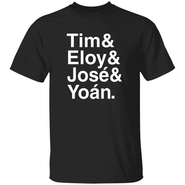 Tim And Eloy And Jose And Yoan Shirt Yay Sports Shop Chicago White Sox Roll Call Shirt Hoodie Sweatshirt