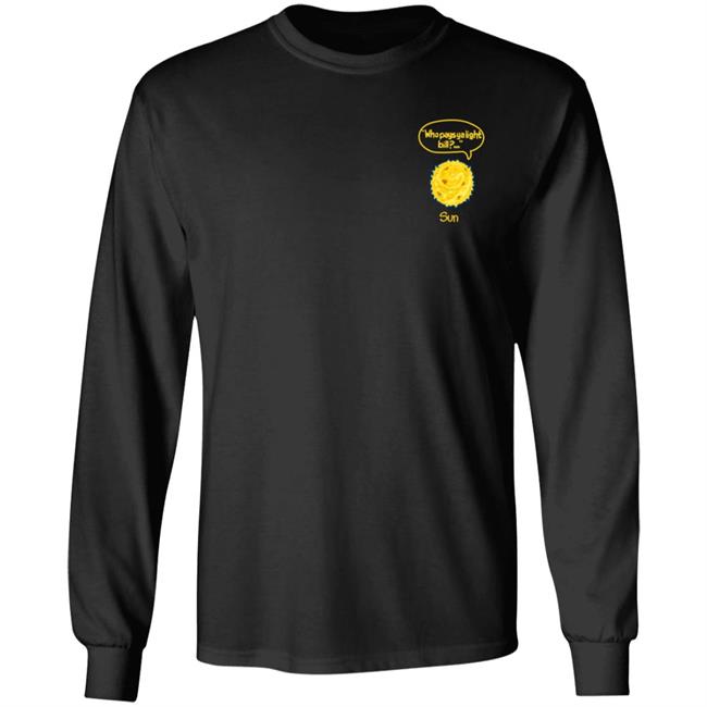 Keatsdidit Merch Limited Edition Sun Who Pays Ya Light Bill Hoodie Shirt Sweatshirt