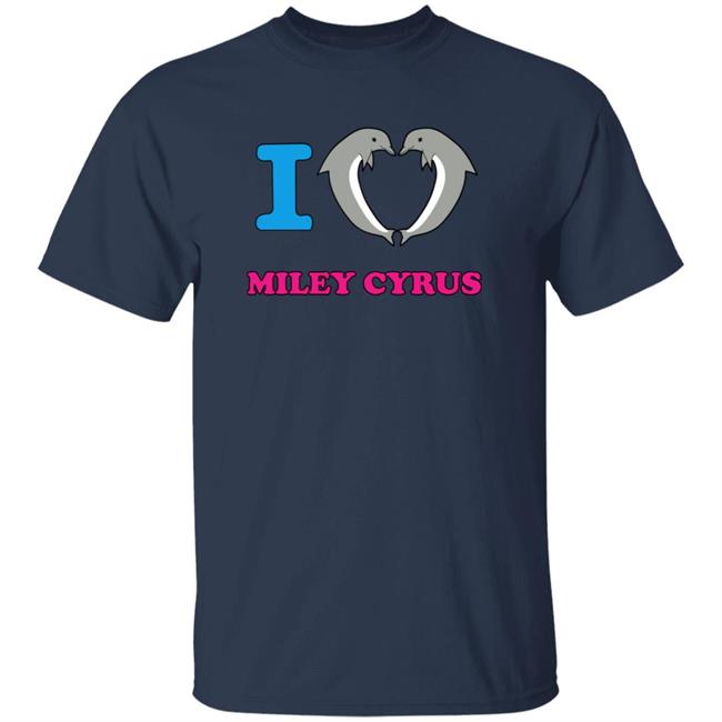 Vu - I Love Miley Cyrus Shirt Aron Piper