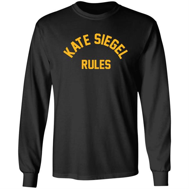 Kate Siegel Rules Shirt Ka Tet19 Merch The Kingcast Kate Siegel Rules Shirt Hoodie Sweatshirt