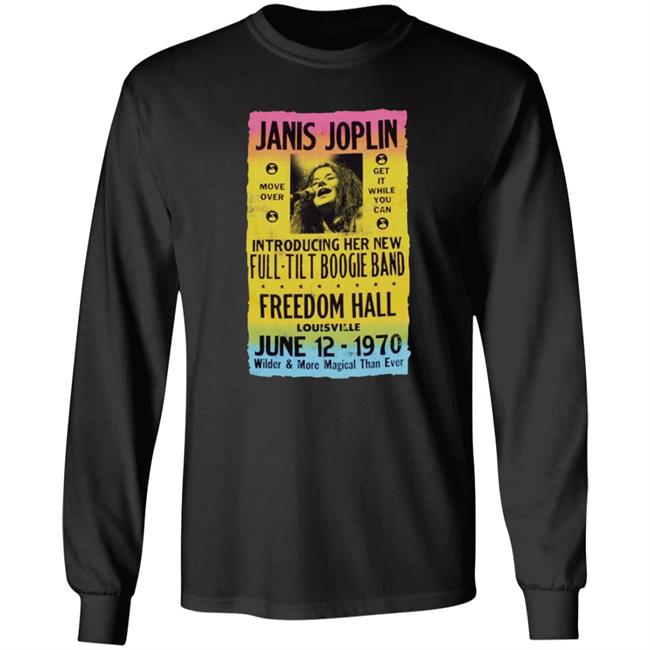 Janis Joplin Freedom Hall Poster Shirt Edead Shop Janis Joplin Shirt Morgan Fairchild Shirt Hoodie Sweatshirt