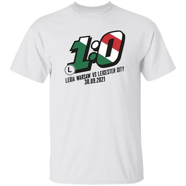 1 0 Legia Warsaw Vs Leicester City Shirt Mahir Emreli Legia Warsaw Vs Leicester City Shirt Hoodie Sweatshirt