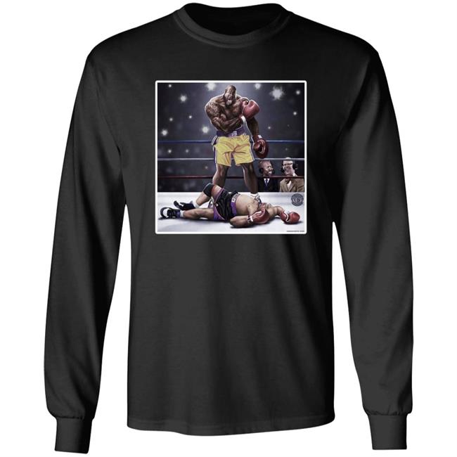 Shaq Knocking Out Charles Barkley Shirt