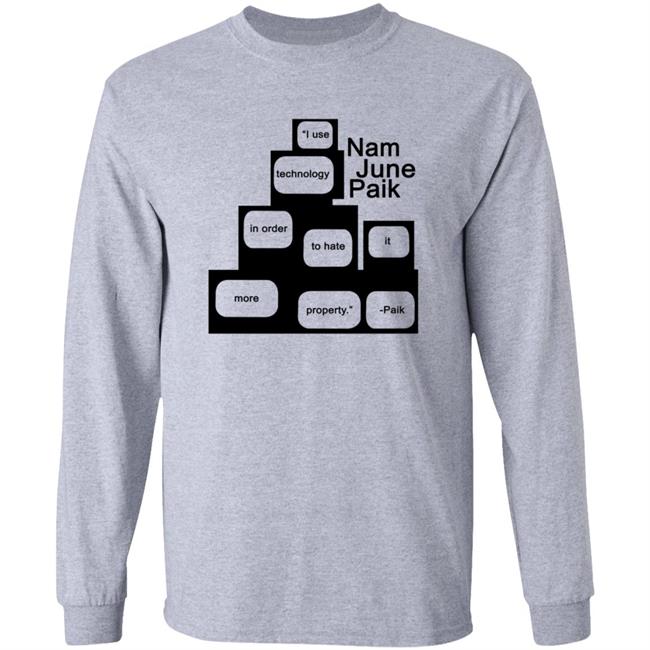 Nam June Paik Shirt The Beacon Cinema