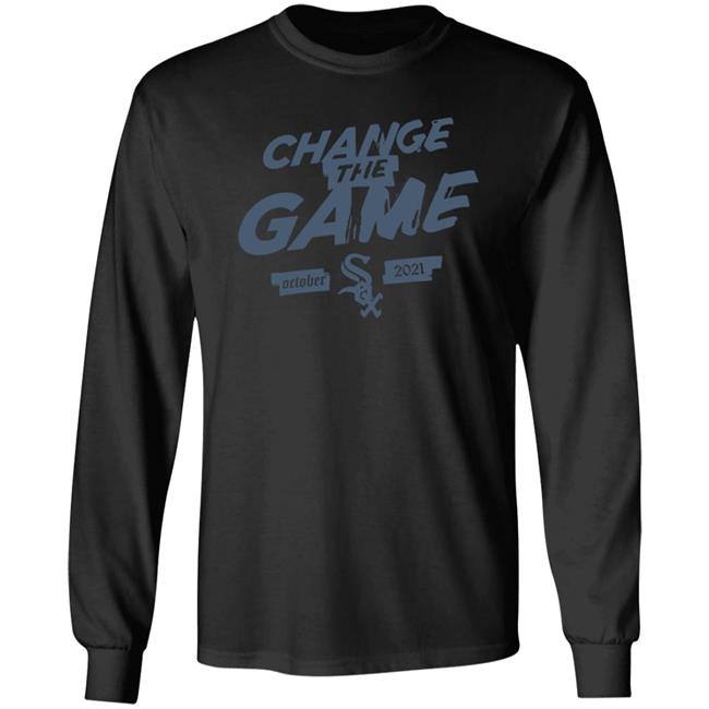 Change The Game October 2021 White Sox Shirt