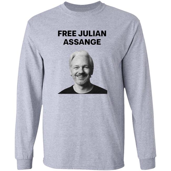 Free Julian Assange Shirt Wikileaks Shop