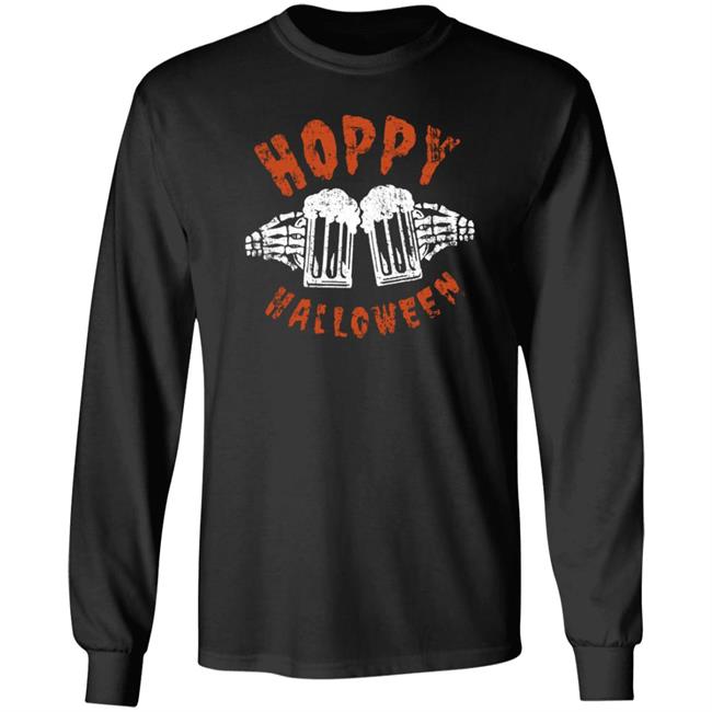 Skeleton Beer Hoppy Halloween Shirt