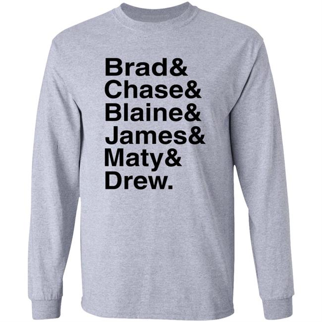 Brad Chase Blaine James Maty Drew Shirt 573Tees Merch Qb1 Shirt