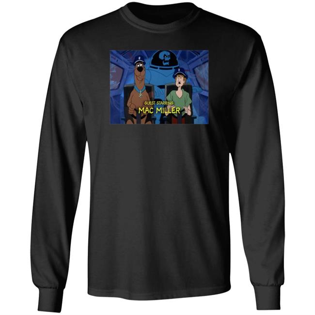 Guest Starring Mac Miller Shirt Outtathetrunk Merch Scooby Mac And Monsters Shirt