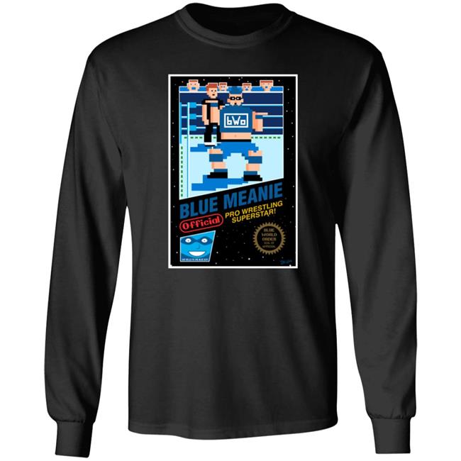 Blue Meanie Video Game Shirt Prowrestlingtees Merch