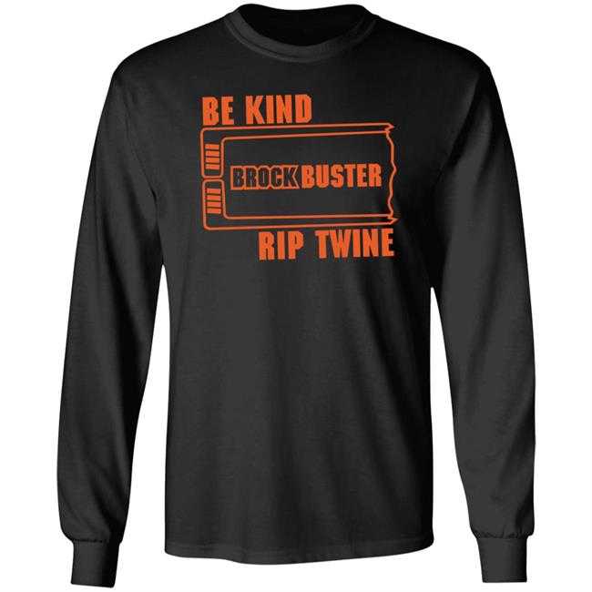Yes Men Outfitters Merch Be Kind Brock Buster Rip Twine Shirt