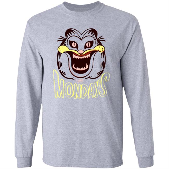 Garfu I Hate Mondays Shirt Threadless Merch Garfu I Hate Mondays Shirt