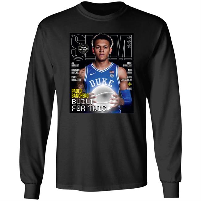 Slam Cover Tee Paolo Banchero (Slam 235) Shirt Slamgoods Merch