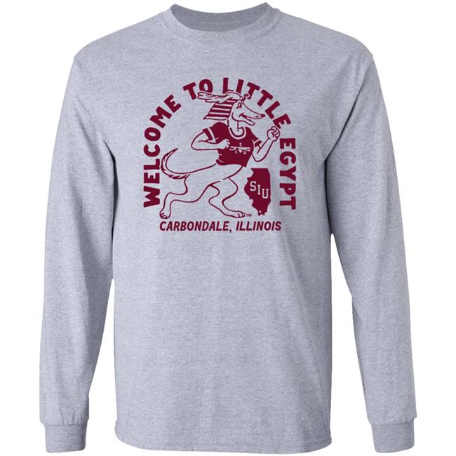 Homefield Apparel Welcome To Little Egypt Carbondale Illinois Shirt