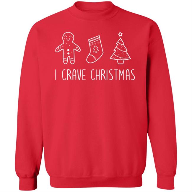 Colleen Ballinger I Crave Christmas Crewneck Colleen Ballinger X Miranda Sings Merch