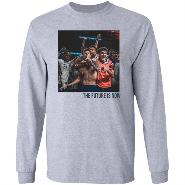 The Future Is Now Usa Shirt Barstoolsports Merch