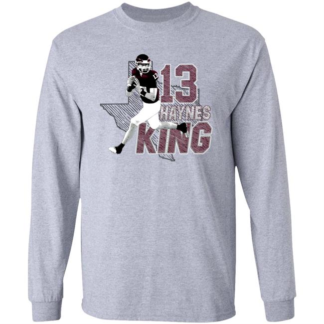Zach Fuckin Calzada 13 Haynes King Shirt Haynes Fuckin King Shirt Thewarehouseatcc Merch Haynes King Texas 13 Shirt