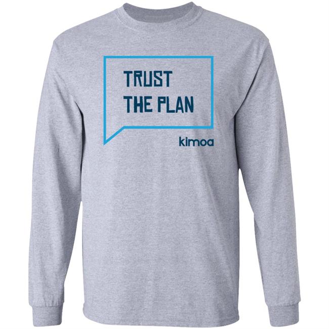 Fernando Alonso Trust The Plan Kimoa Shirt Kimoa Merch Camiseta Trust The Plan Shirt