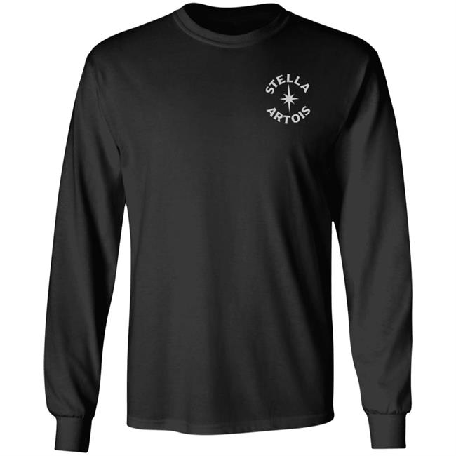 Shop Beer Gear Stella Artois Circle Logo Left Chest Shirt