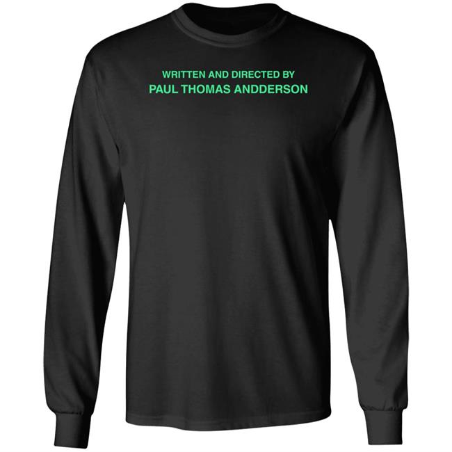 Superyaki Merch Written And Directed By Paul Thomas Anderson Sweatshirt