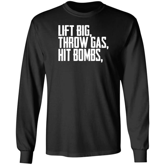 King Of Juco Merch Lift Big Throw Gashit Bombs Hoodie