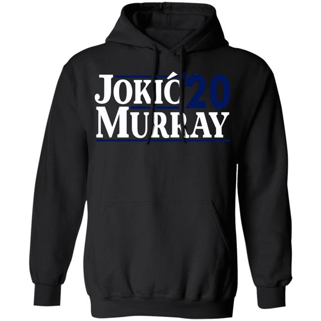 Jokic Murray 20 Shirt Black hoodie sweatshirt Jokic Murray 20 Shirt Black hoodie sweatshirt