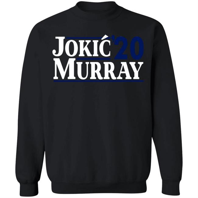 Jokic Murray 20 Shirt Black hoodie sweatshirt Jokic Murray 20 Shirt Black hoodie sweatshirt