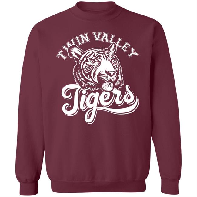 TWIN VALLEY Tigers Shirt Hoodie Sweatshirt And T Shirt TWIN VALLEY Tigers Shirt Hoodie Sweatshirt And T Shirt