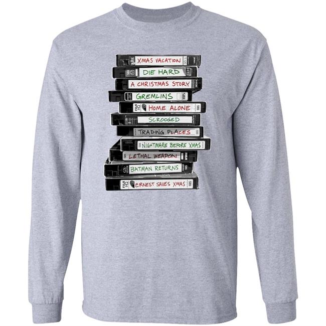 Xmas Vacation Die Hard A Christmas Story Shirt Rob Sheridan Merch Christmas Playlist Shirt