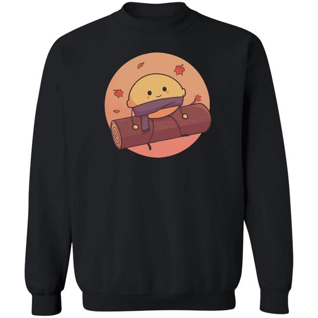 Lemon Fall Leaves Sweatshirt Dropsbyponk Merch Lemon Fall Leaves Sweatshirt