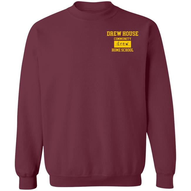 Drew House Justin Bieber Community Home School Shirt Drew House Justin Bieber Community Home School Shirt