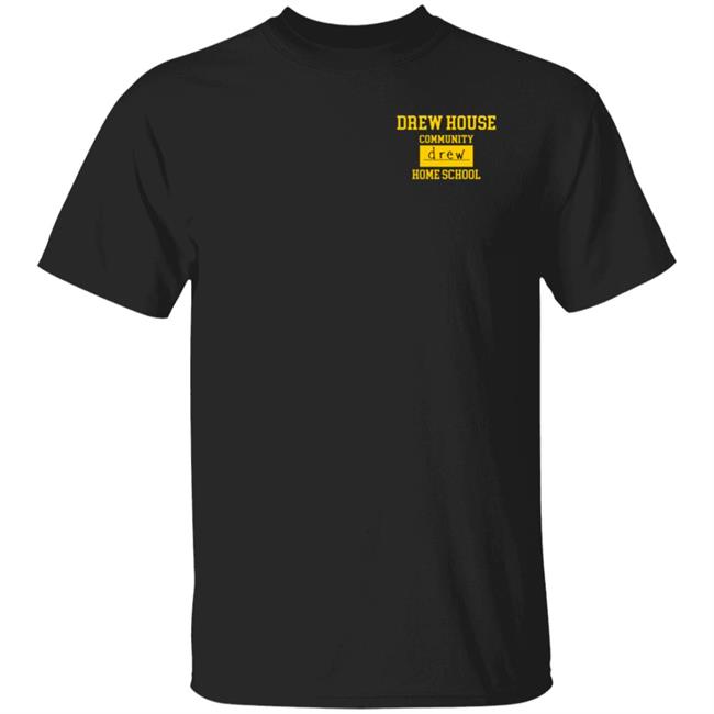 Drew House Justin Bieber Community Home School Shirt Drew House Justin Bieber Community Home School Shirt