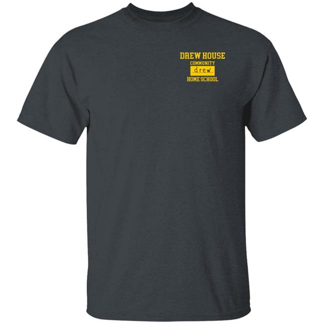 Drew House Justin Bieber Community Home School Shirt Drew House Justin Bieber Community Home School Shirt