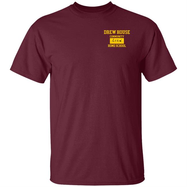 Drew House Justin Bieber Community Home School Shirt Drew House Justin Bieber Community Home School Shirt