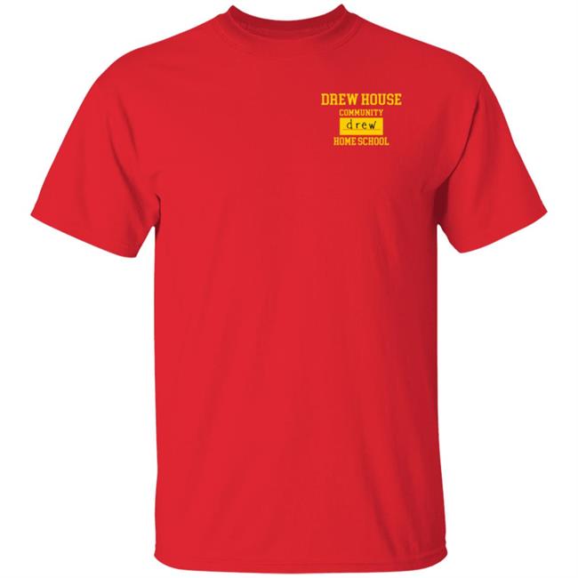 Drew House Justin Bieber Community Home School Shirt Drew House Justin Bieber Community Home School Shirt