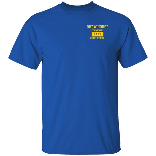 Drew House Justin Bieber Community Home School Shirt Drew House Justin Bieber Community Home School Shirt