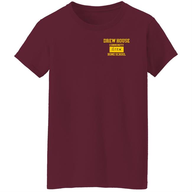 Drew House Justin Bieber Community Home School Shirt Drew House Justin Bieber Community Home School Shirt
