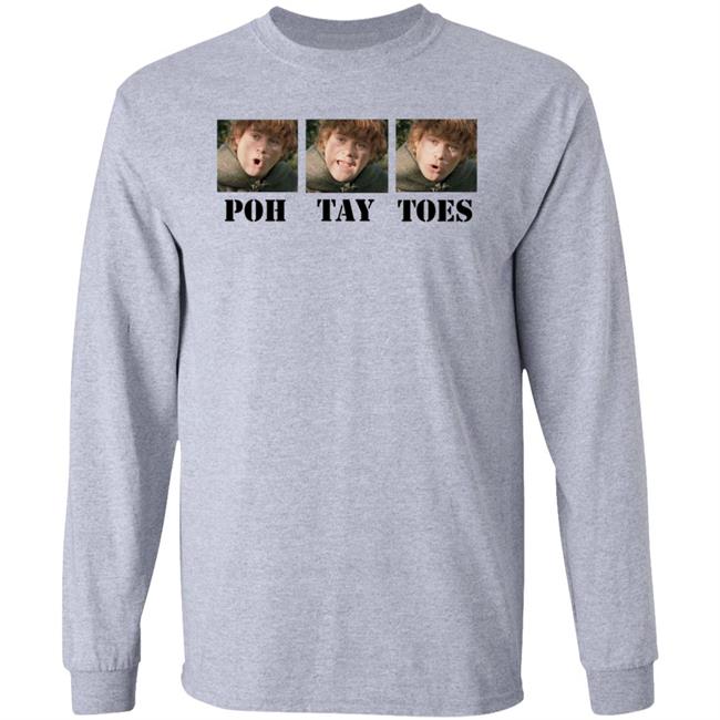 Lord Of The Rings Potatoes Samwise Gamgee Lotr Frodo Shirt Poh Tay Toes Shirt Kate Herron