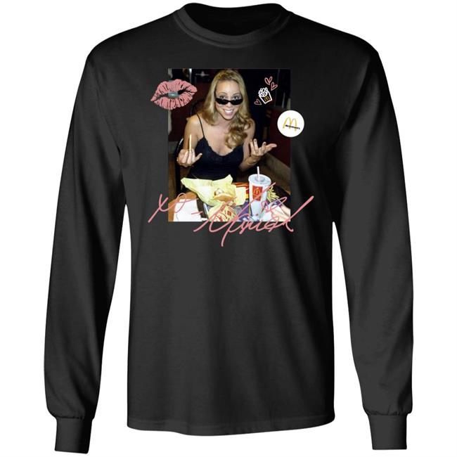 Mariah Carey x McDonalds Merch Mariah Carey x McDonalds Shirt Mariah Trends
