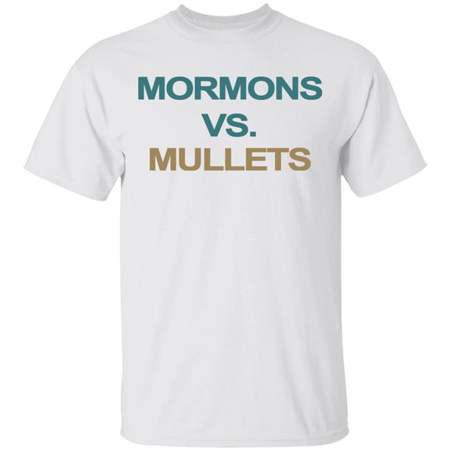Mormons Vs Mullets T Shirt Quick Thinking Brothers Cash In With Clever T Shirt