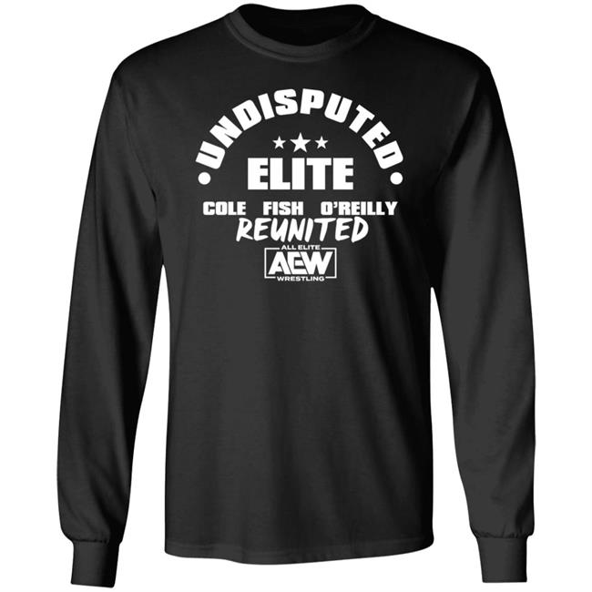 Undisputed Elite Cole Fish Oreilly Reunited Hoodie Wrestling Covers