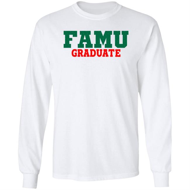 Famu Graduate Long Sleeve T Shirt Daa'iyah