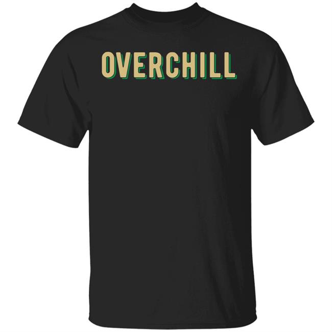 Overchill The Label Shirt Black Hoodie Sweatshirt