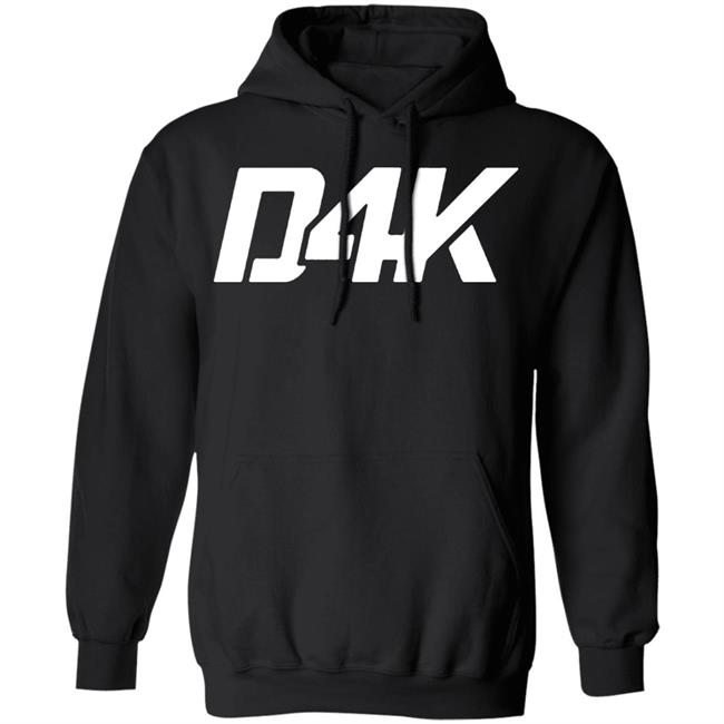 Dak Prescott D4k Logo Shirt Black Hoodie Sweatshirt Dak Prescott D4k Logo Shirt Black Hoodie Sweatshirt
